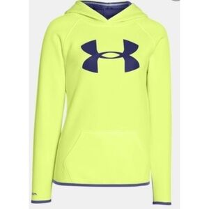 UA Storm1 Big Logo Neon Hoodie